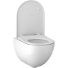 Комплект инсталляция GEBERIT DUOFIX SIGMA 500.301.KJ.A с подвесным унитазом ACANTO с сиденьем микролифт и клавишей